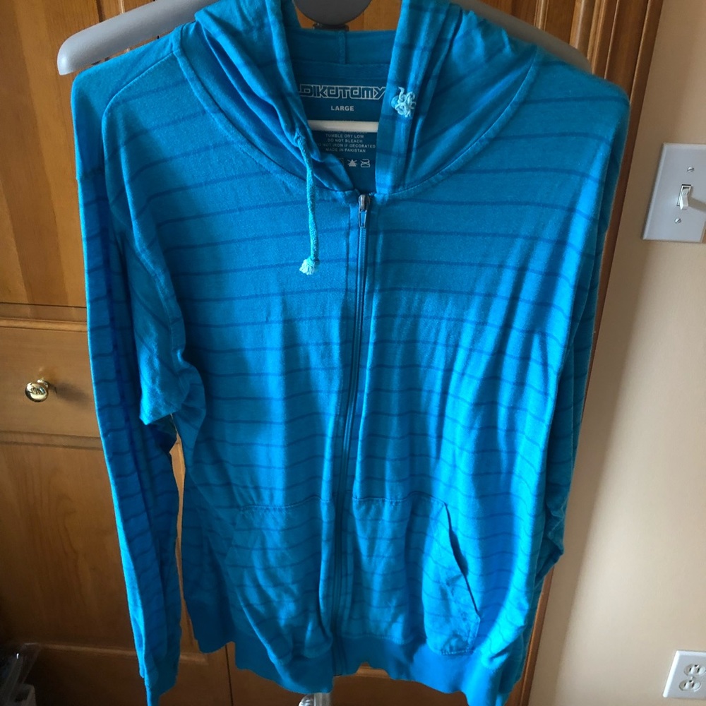 Dikotomy Mens L Zip hoodie